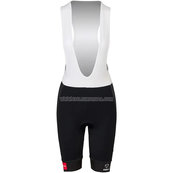 2023 Ropa Ciclismo Jumbo Visma AMarillo Negro Mangas Cortas y Culotte Corto